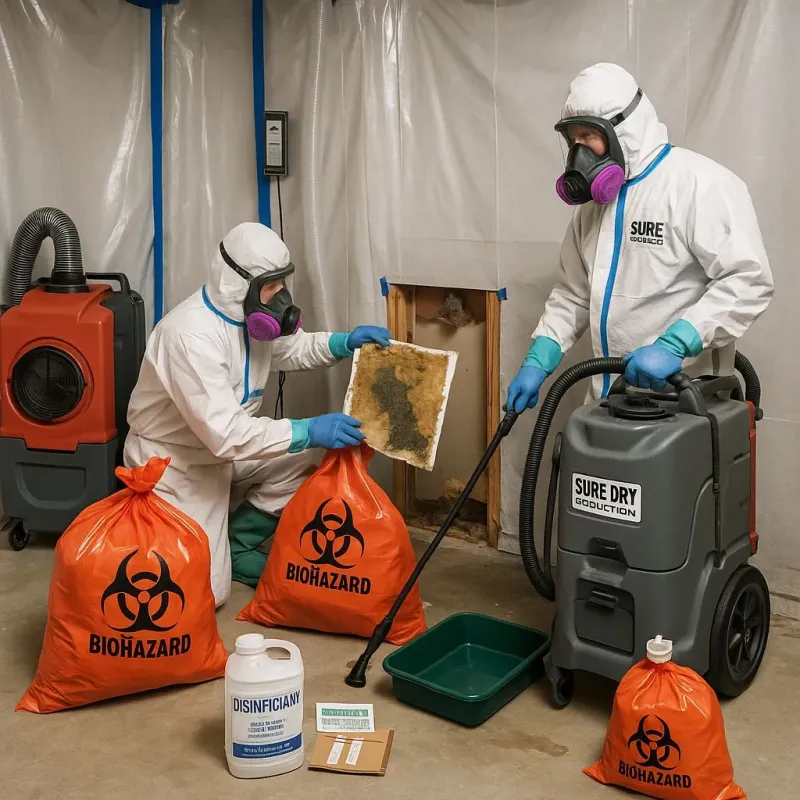 Contaminated Water Handling Protocols process in Dunean, SC